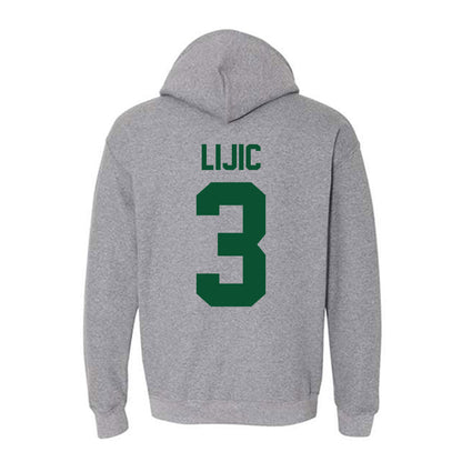 Miami - NCAA Women's Volleyball : Kate Lijic - Classic Shersey Hooded Sweatshirt-1