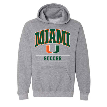 Miami - NCAA Women's Soccer : Claireese Foley - Classic Shersey Hooded Sweatshirt