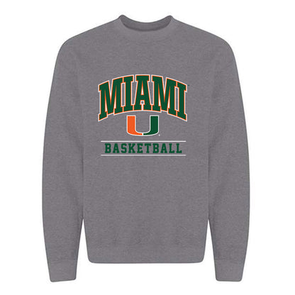 Miami - NCAA Men's Basketball : Divine-Collins Ugochukwu - Classic Shersey Crewneck Sweatshirt