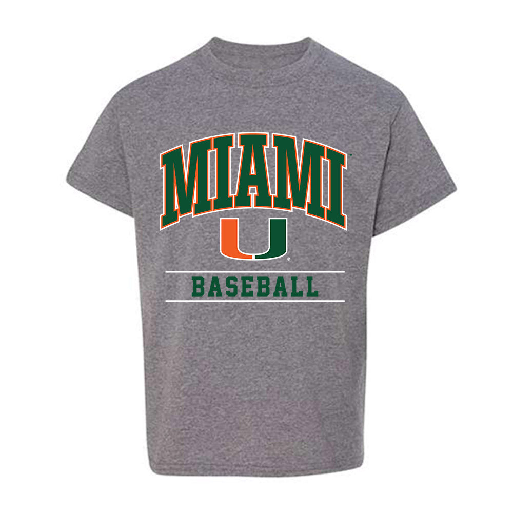 Miami - NCAA Baseball : Jake Ogden - Classic Shersey Youth T-Shirt-0