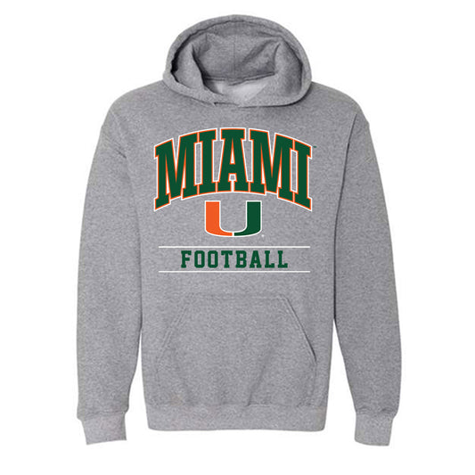 Miami - NCAA Football : Booker Pickett - Classic Shersey Hooded Sweatshirt-0