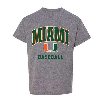 Miami - NCAA Baseball : Aidan Ray - Classic Shersey Youth T-Shirt-0