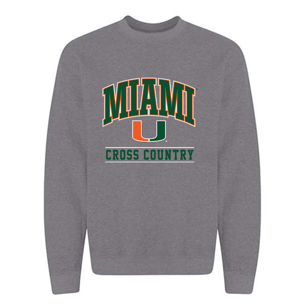 Miami - NCAA Men's Cross Country : Luke Suliman - Classic Shersey Crewneck Sweatshirt