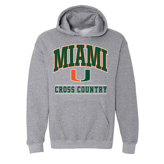 Miami - NCAA Women's Cross Country : Lillian Deskins - Classic Shersey Hooded Sweatshirt-0
