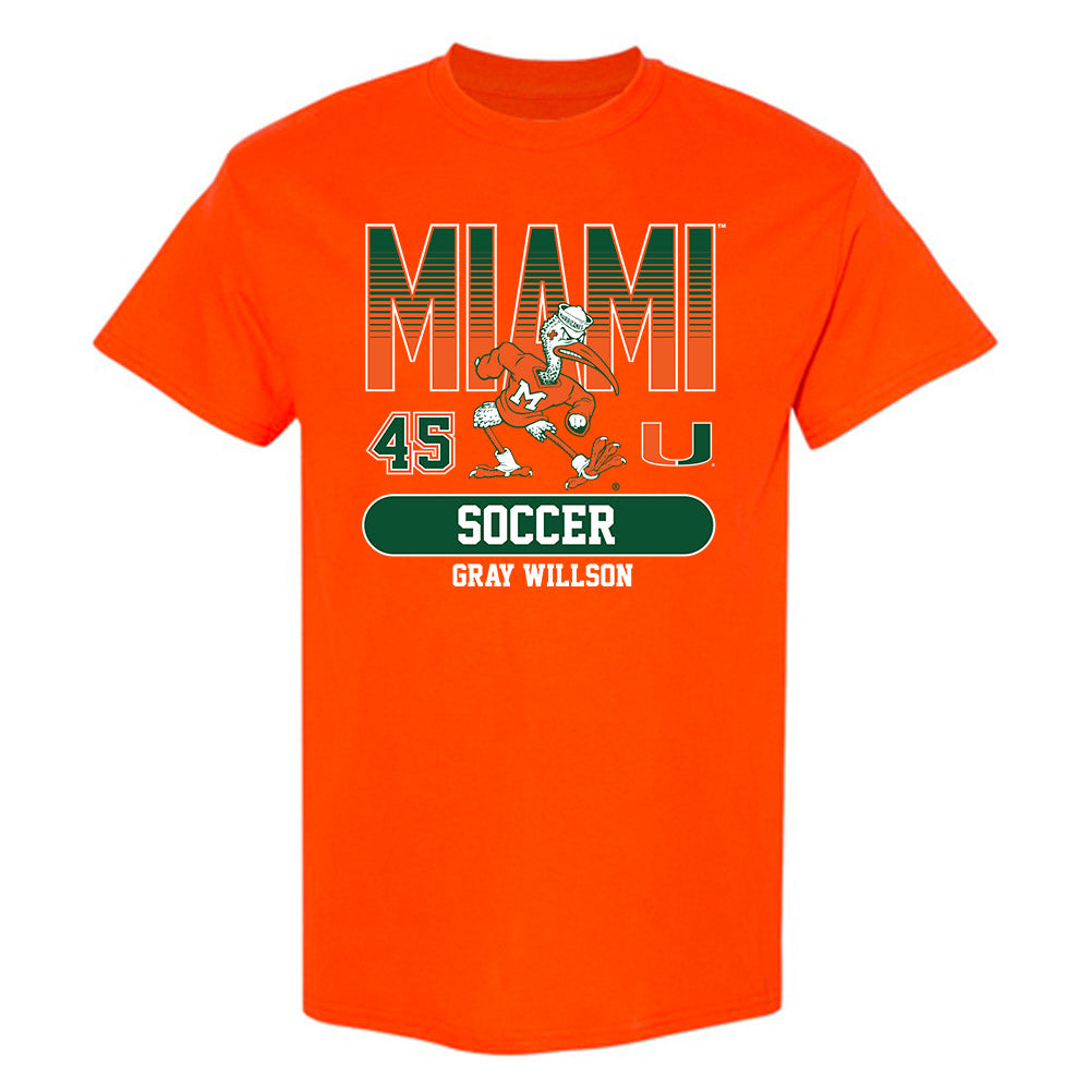 Miami - NCAA Women's Soccer : Gray Willson - Classic Fashion Shersey T-Shirt