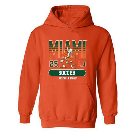  - NCAA Women's Soccer : Jessica Kaye - Classic Fashion Shersey Hooded Sweatshirt-0