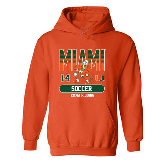  - NCAA Women's Soccer : Emma Pidding - Classic Fashion Shersey Hooded Sweatshirt-0