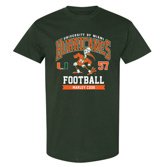 Miami - NCAA Football : Marley Cook - Classic Fashion Shersey T-Shirt