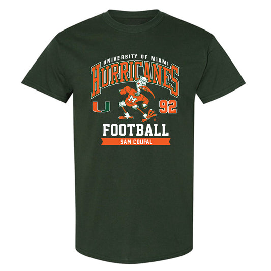 Miami - NCAA Football : Sam Coufal - Classic Fashion Shersey T-Shirt