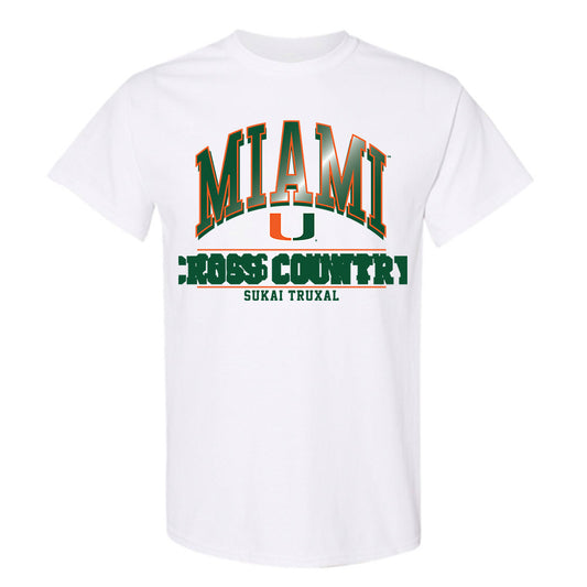Miami - NCAA Men's Cross Country : Sukai Truxal - Classic Fashion Shersey T-Shirt-0