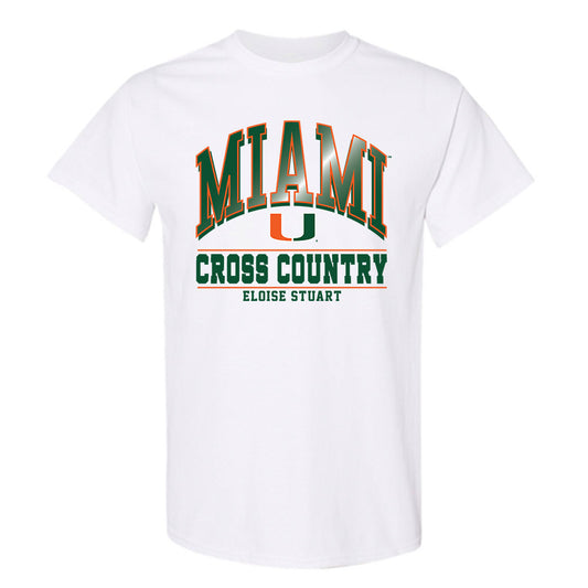 Miami - NCAA Women's Cross Country : Eloise Stuart - Classic Fashion Shersey T-Shirt-0