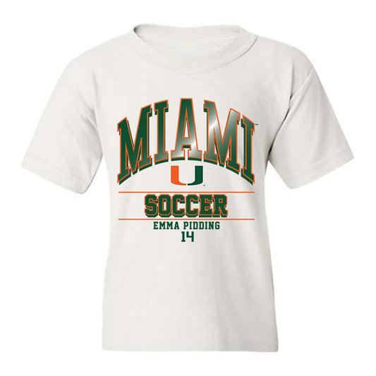  - NCAA Women's Soccer : Emma Pidding - Classic Fashion Shersey Youth T-Shirt-0