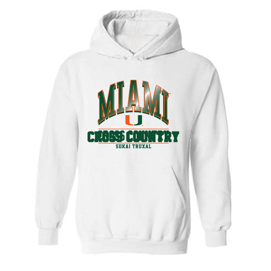 Miami - NCAA Men's Cross Country : Sukai Truxal - Classic Fashion Shersey Hooded Sweatshirt-0