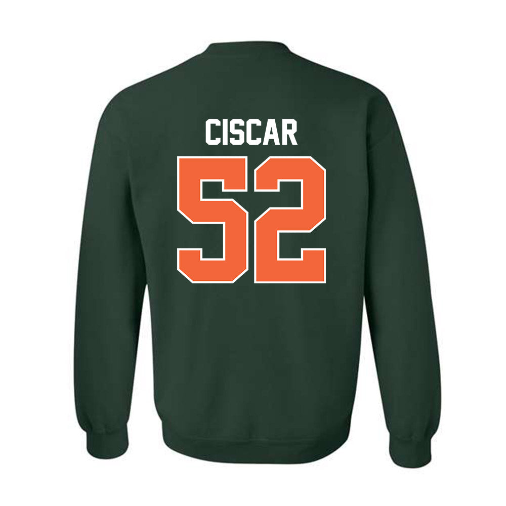 Miami - NCAA Baseball : Anthony Ciscar - Sports Shersey Crewneck Sweatshirt-1