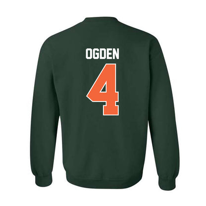 Miami - NCAA Baseball : Jake Ogden - Sports Shersey Crewneck Sweatshirt-1