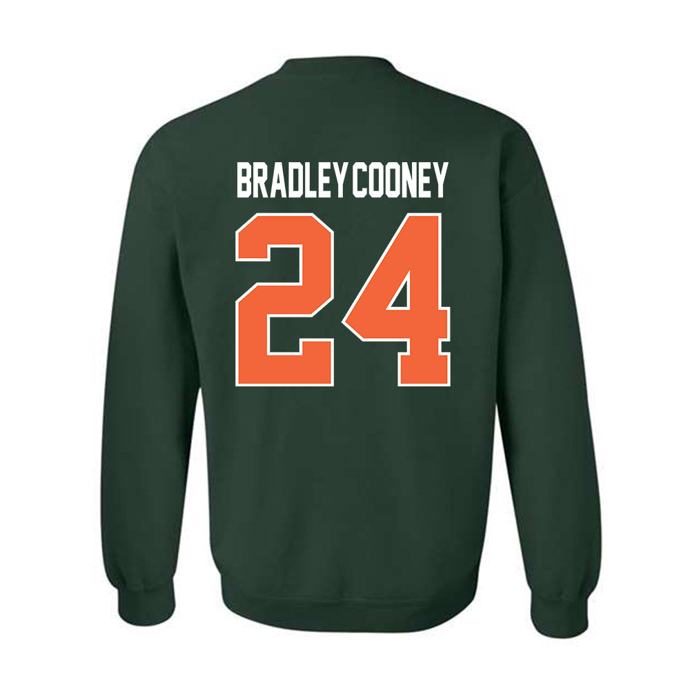 Miami - NCAA Baseball : Packy Bradley-Cooney - Sports Shersey Crewneck Sweatshirt-1