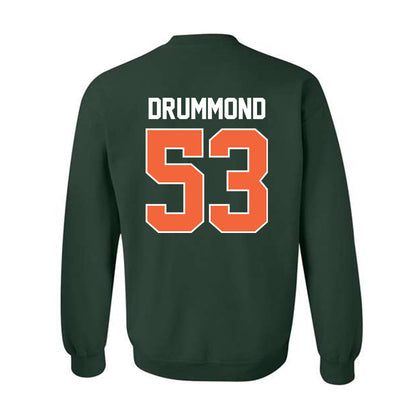 Miami - NCAA Baseball : Lj Drummond - Sports Shersey Crewneck Sweatshirt-1