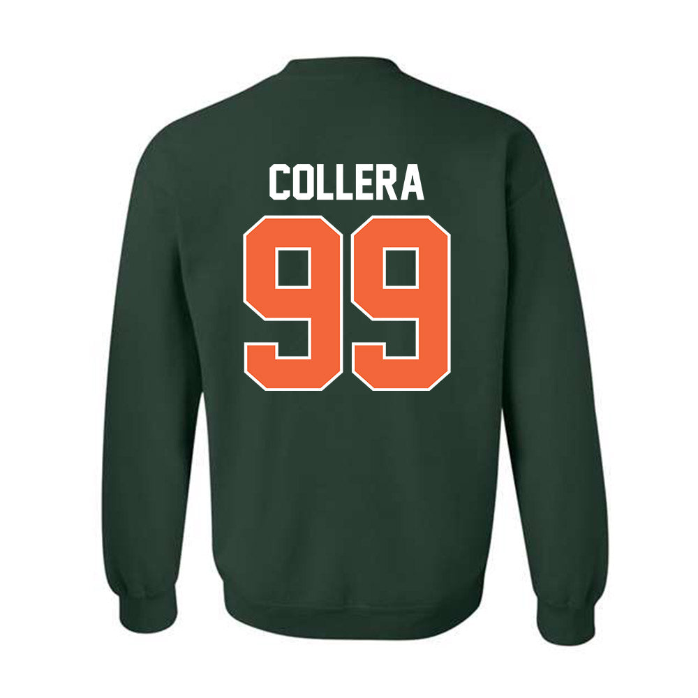 Miami - NCAA Baseball : Lazaro Collera - Sports Shersey Crewneck Sweatshirt-1