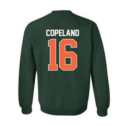 Miami - NCAA Baseball : Cian Copeland - Sports Shersey Crewneck Sweatshirt-1
