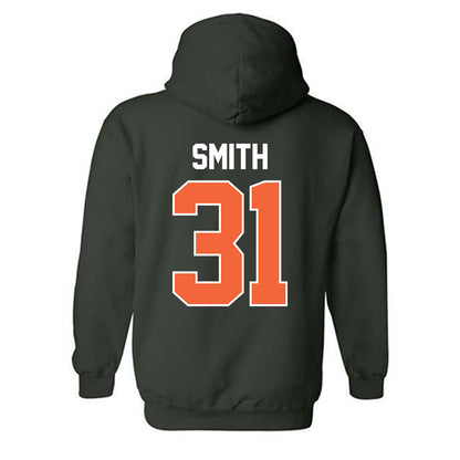 Miami - NCAA Baseball : Will Smith - Sports Shersey Hooded Sweatshirt-1