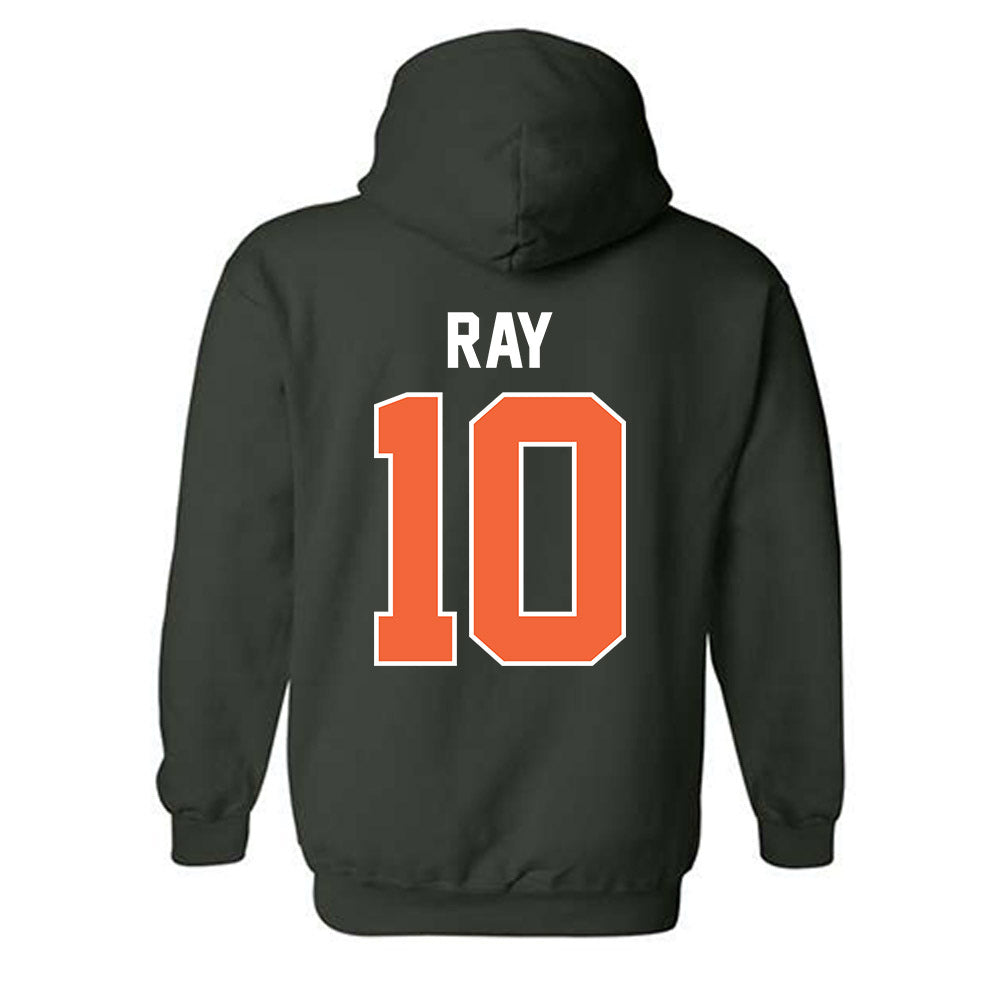 Miami - NCAA Baseball : Aidan Ray - Sports Shersey Hooded Sweatshirt-1