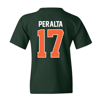 Miami - NCAA Baseball : Fabio Peralta - Sports Shersey Youth T-Shirt-1