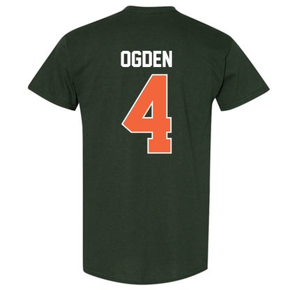 Miami - NCAA Baseball : Jake Ogden - Sports Shersey T-Shirt-1