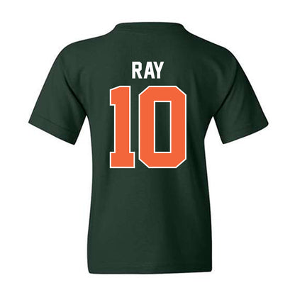 Miami - NCAA Baseball : Aidan Ray - Sports Shersey Youth T-Shirt-1