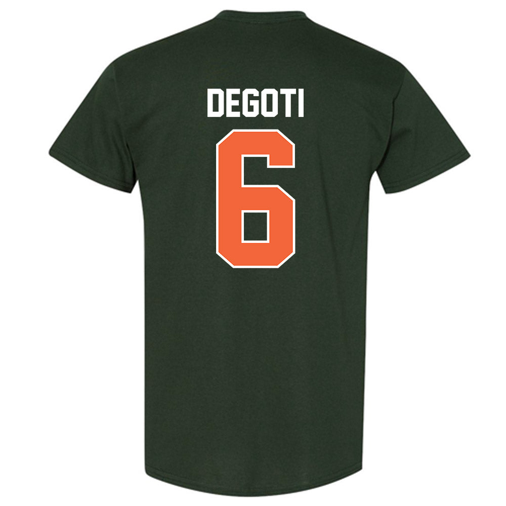 Miami - NCAA Baseball : Brandon DeGoti - Sports Shersey T-Shirt-1