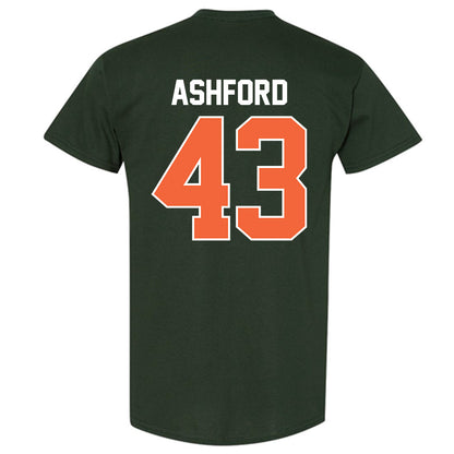 Miami - NCAA Baseball : Ryan Ashford - Sports Shersey T-Shirt-1