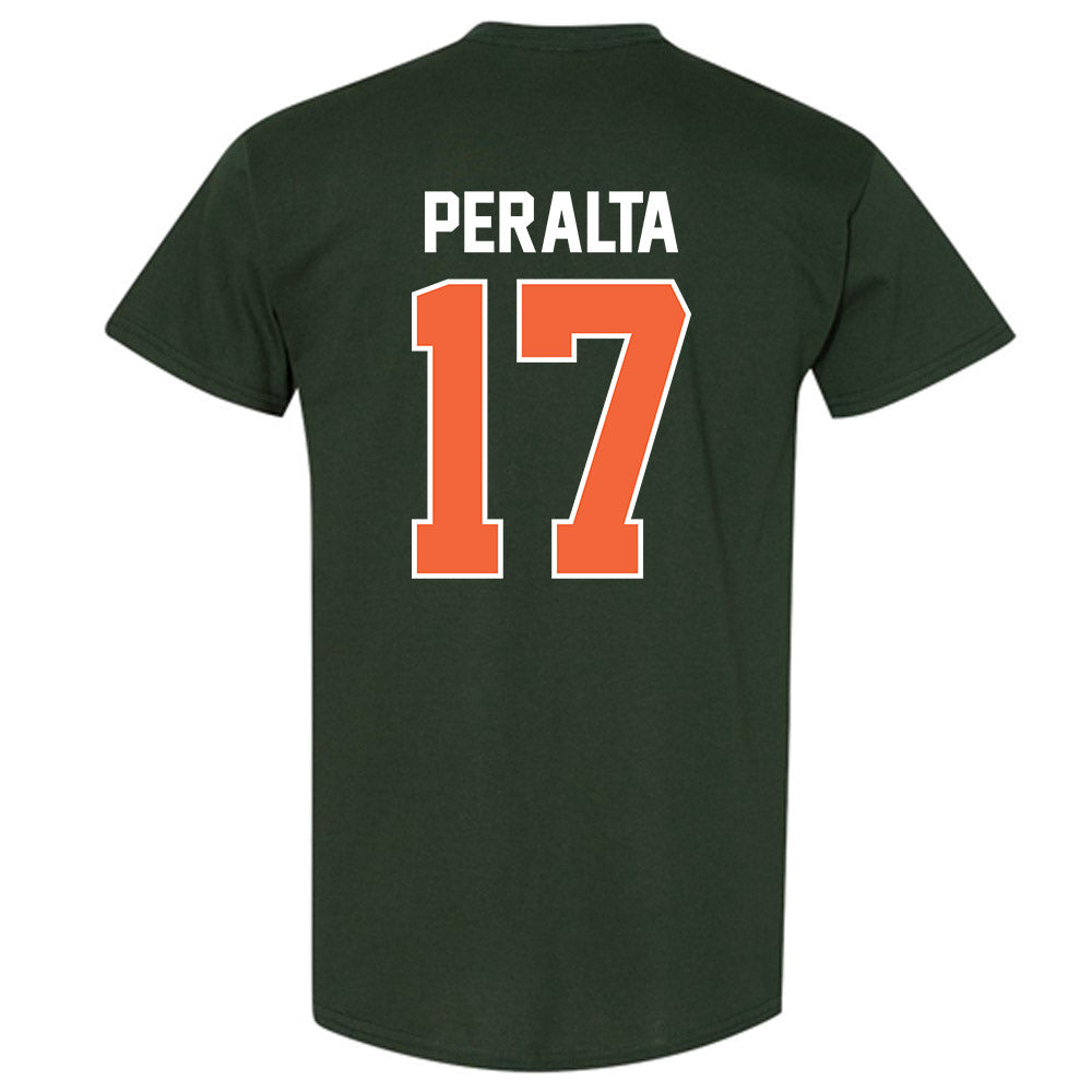 Miami - NCAA Baseball : Fabio Peralta - Sports Shersey T-Shirt-1