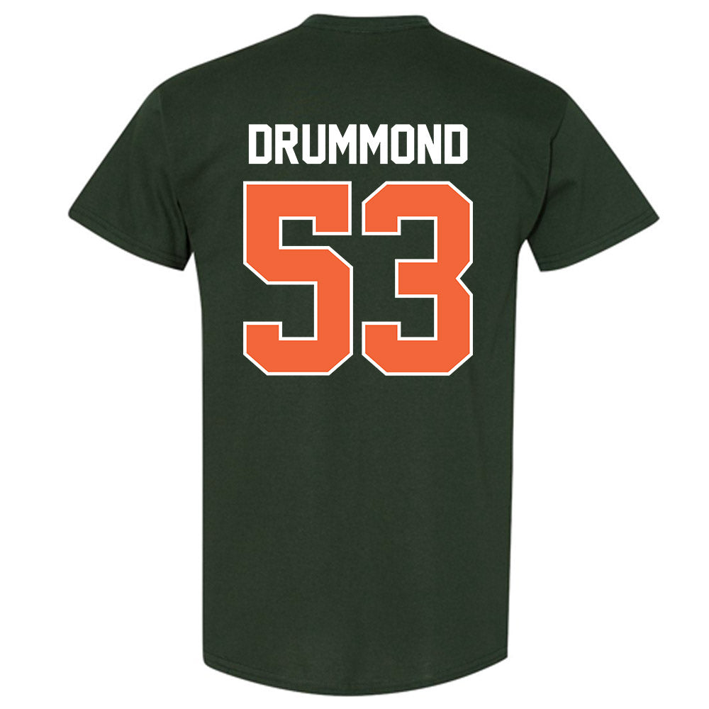 Miami - NCAA Baseball : Lj Drummond - Sports Shersey T-Shirt-1
