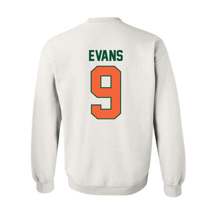 Miami - NCAA Baseball : Robert Evans - Sports Shersey Crewneck Sweatshirt-1