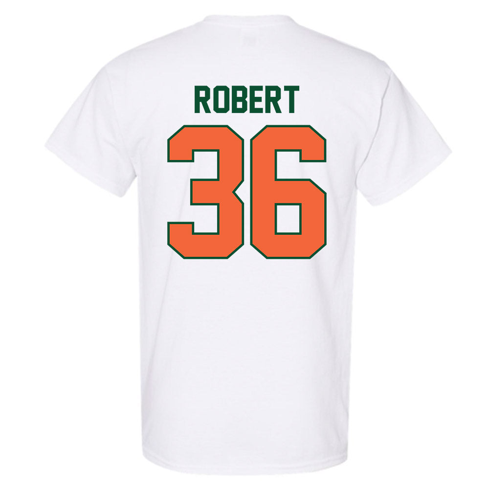 Miami - NCAA Baseball : Nick Robert - Sports Shersey T-Shirt-1