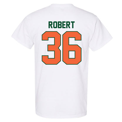 Miami - NCAA Baseball : Nick Robert - Sports Shersey T-Shirt-1