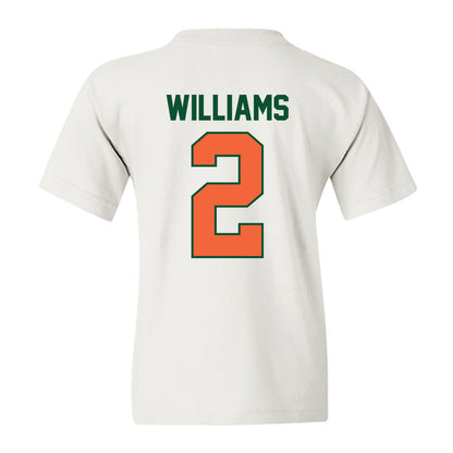 Miami - NCAA Baseball : Derek Williams - Sports Shersey Youth T-Shirt-1