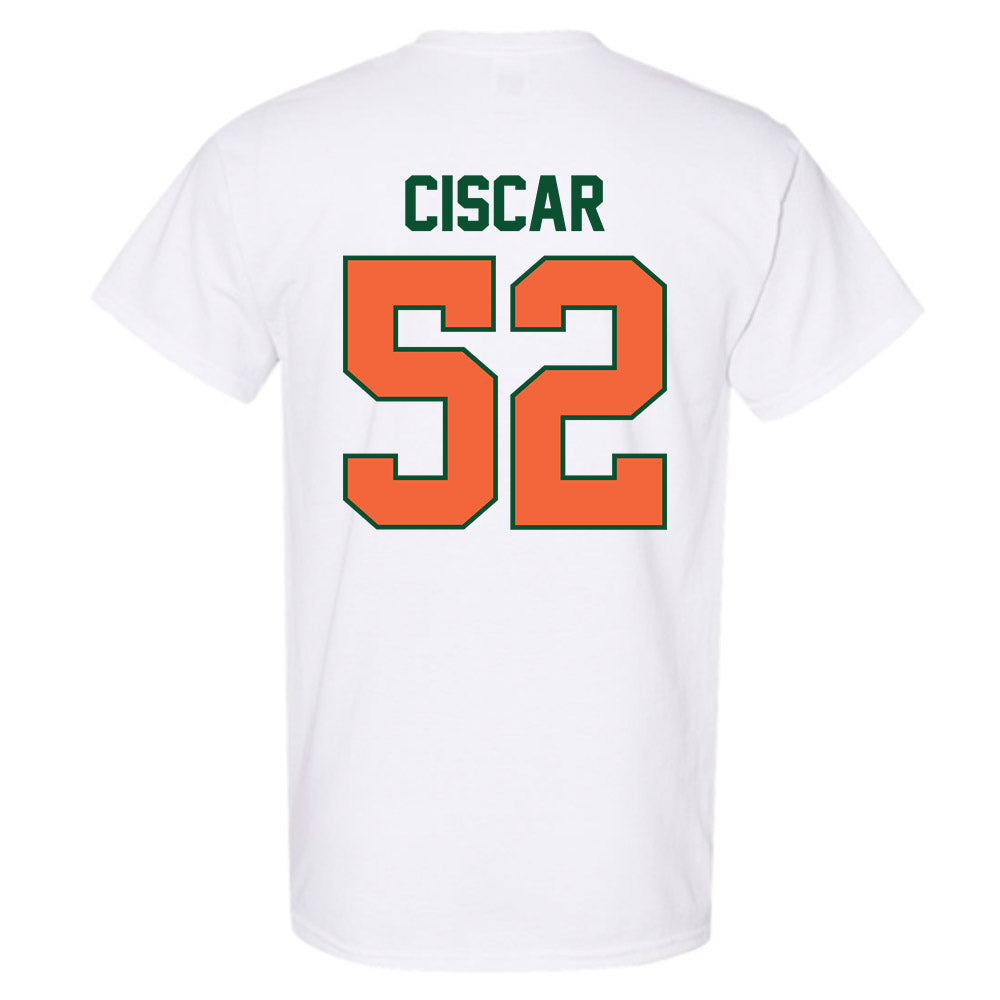 Miami - NCAA Baseball : Anthony Ciscar - Sports Shersey T-Shirt-1