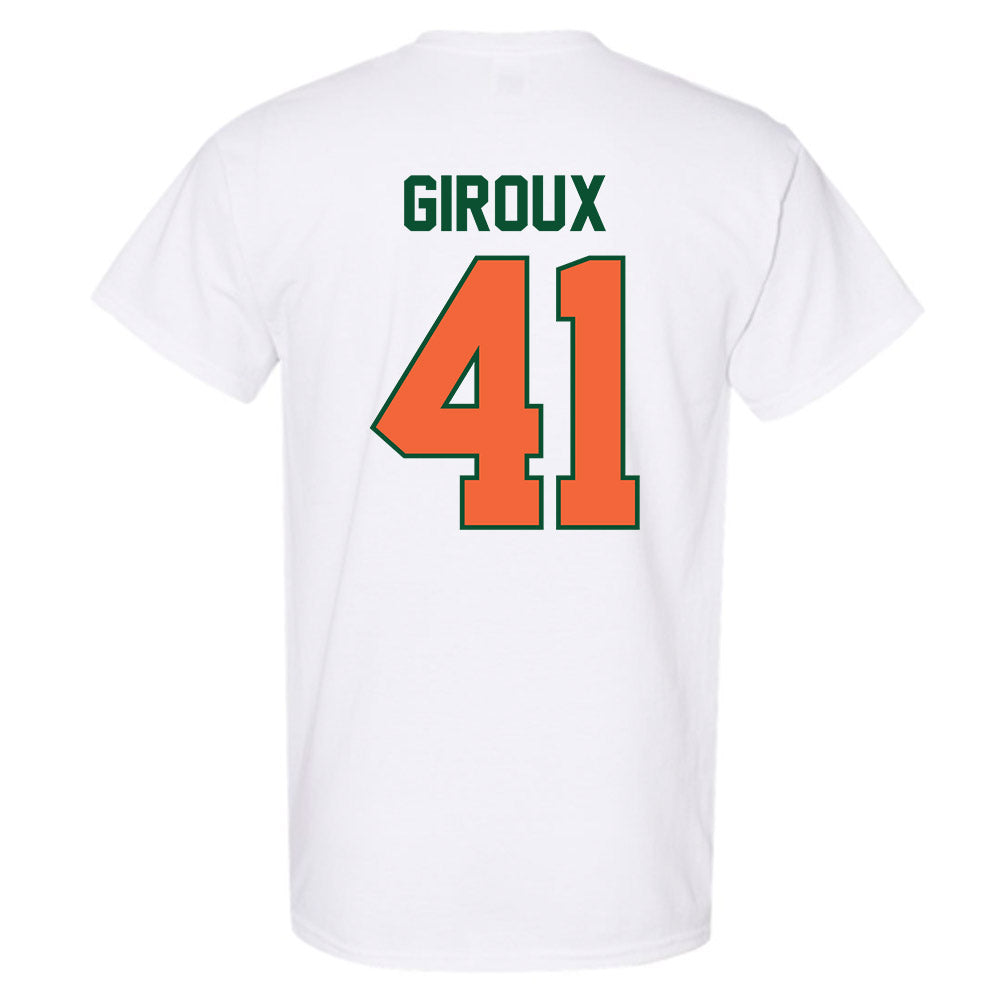 Miami - NCAA Baseball : Alexander Giroux - Sports Shersey T-Shirt-1