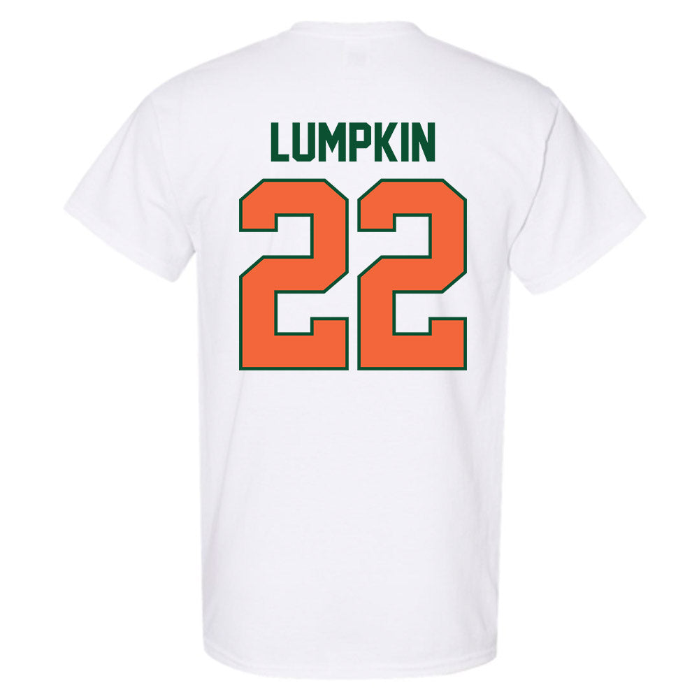 Miami - NCAA Baseball : Reese Lumpkin - Sports Shersey T-Shirt-1