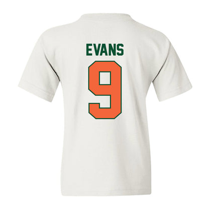 Miami - NCAA Baseball : Robert Evans - Sports Shersey Youth T-Shirt-1