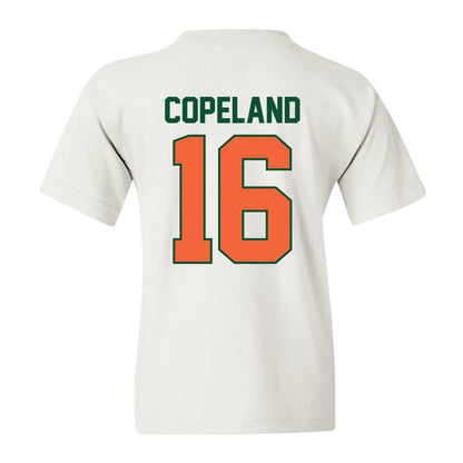 Miami - NCAA Baseball : Cian Copeland - Sports Shersey Youth T-Shirt-1