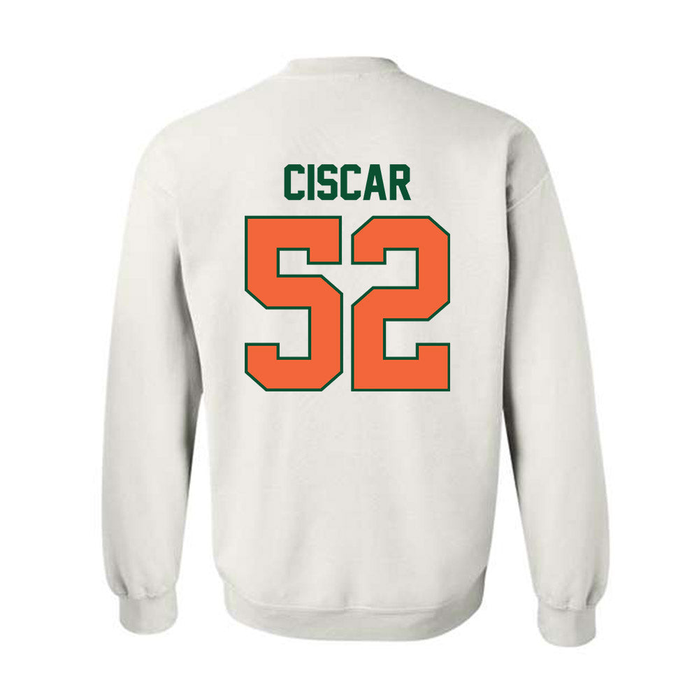 Miami - NCAA Baseball : Anthony Ciscar - Sports Shersey Crewneck Sweatshirt-1