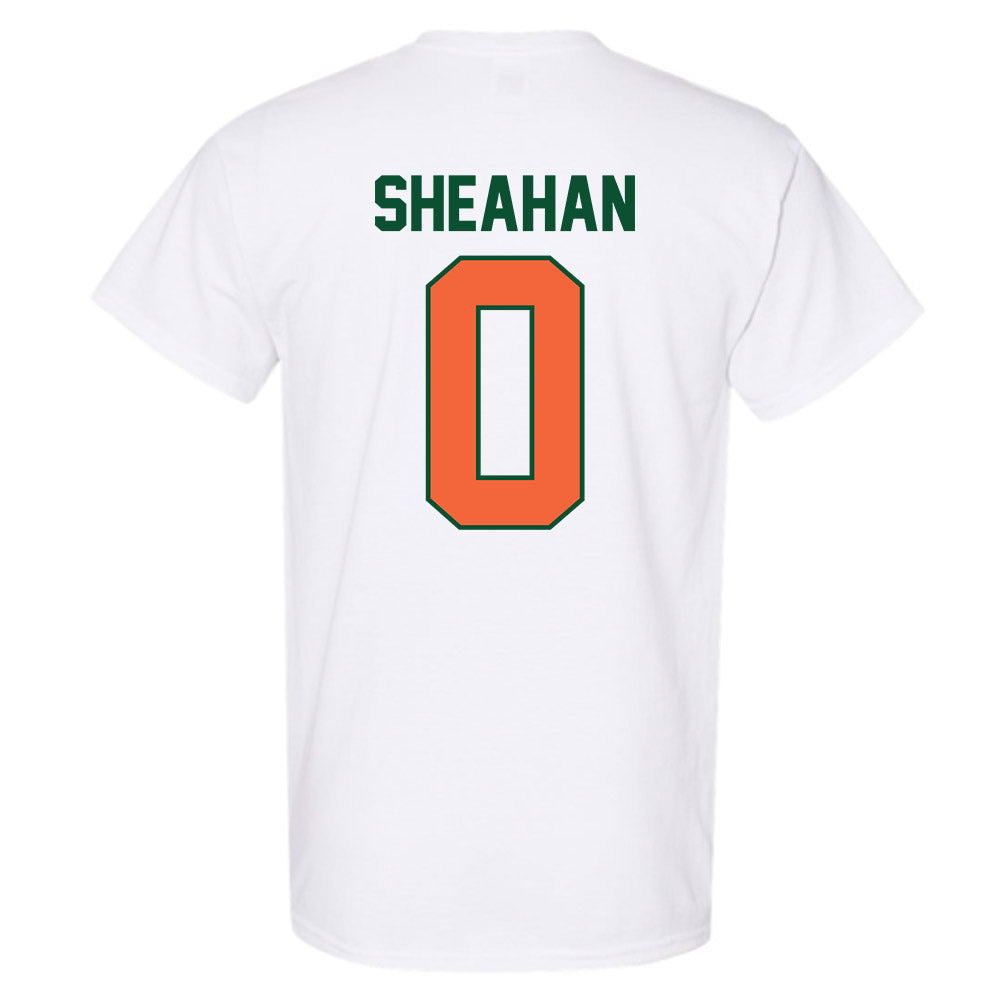 Miami - NCAA Baseball : Vance Sheahan - Sports Shersey T-Shirt-1