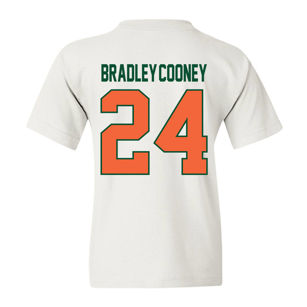 Miami - NCAA Baseball : Packy Bradley-Cooney - Sports Shersey Youth T-Shirt-1