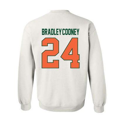 Miami - NCAA Baseball : Packy Bradley-Cooney - Sports Shersey Crewneck Sweatshirt-1