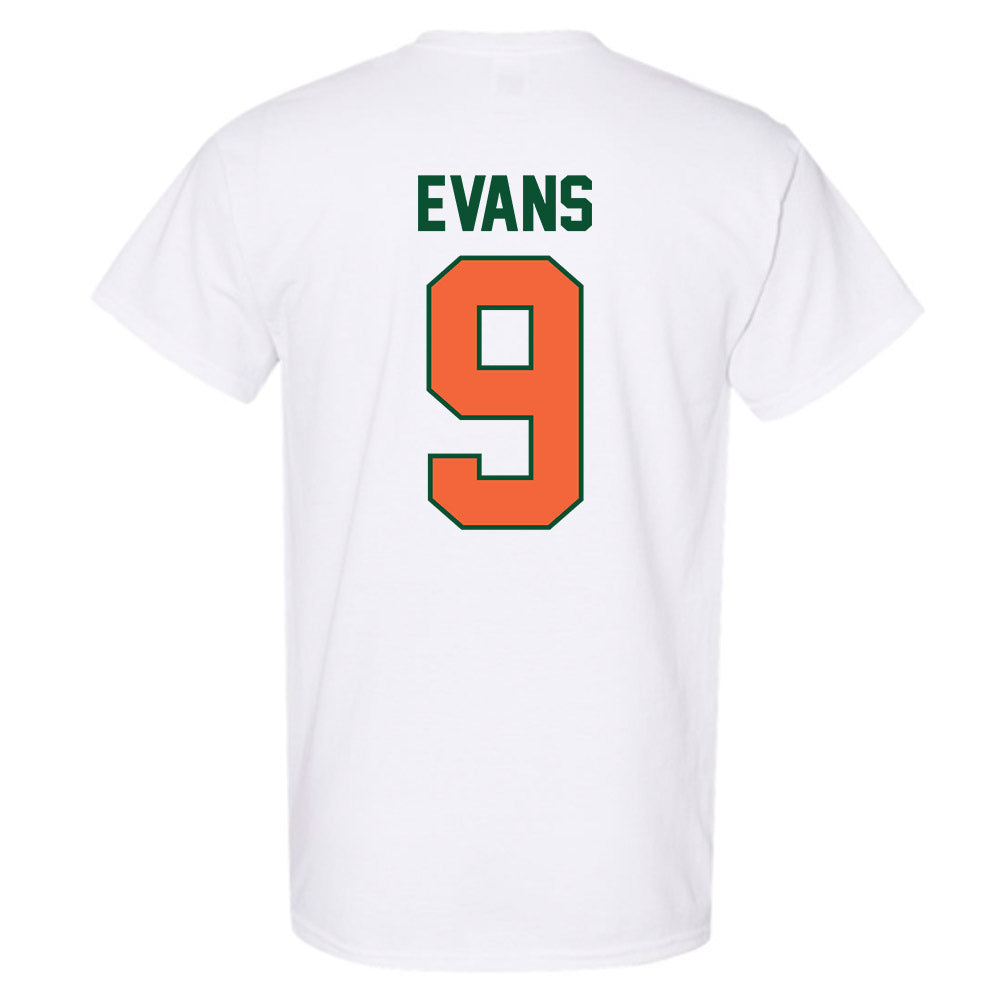 Miami - NCAA Baseball : Rob Evans - Sports Shersey T-Shirt-1