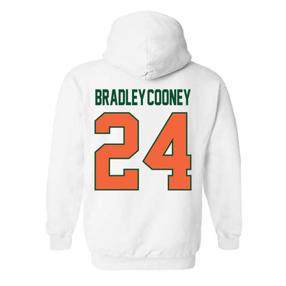 Miami - NCAA Baseball : Packy Bradley-Cooney - Sports Shersey Hooded Sweatshirt-1