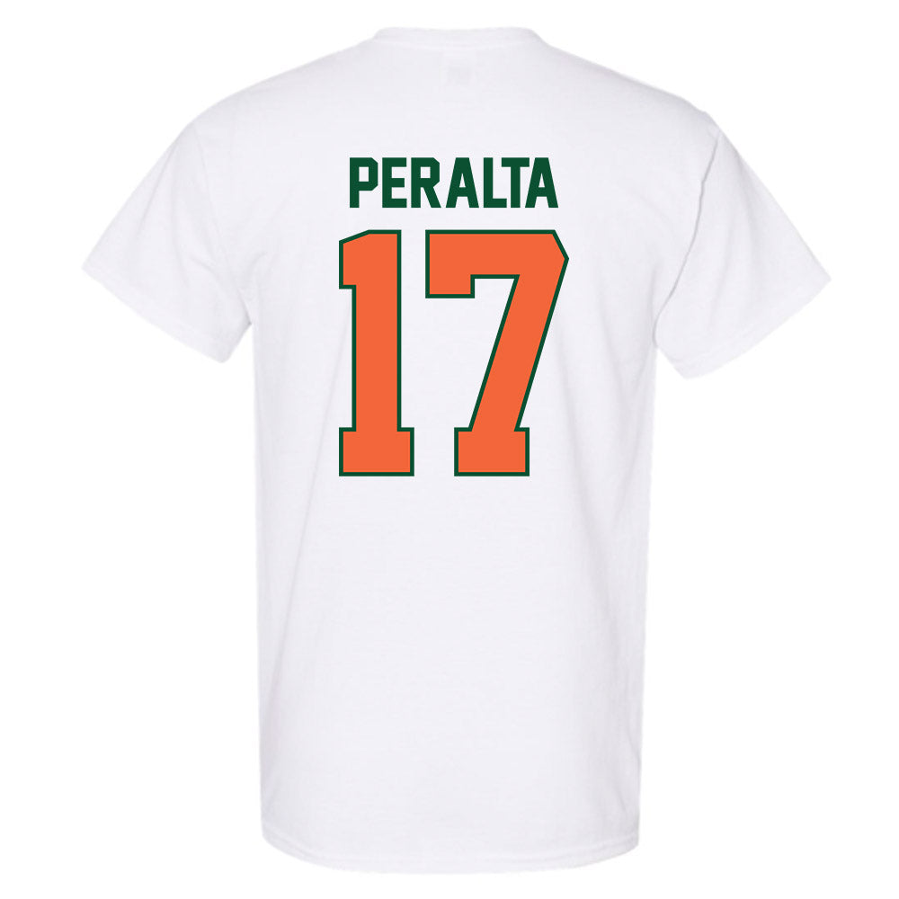 Miami - NCAA Baseball : Fabio Peralta - Sports Shersey T-Shirt-1
