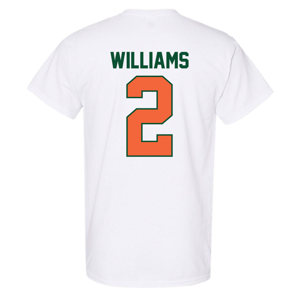Miami - NCAA Baseball : Derek Williams - Sports Shersey T-Shirt-1
