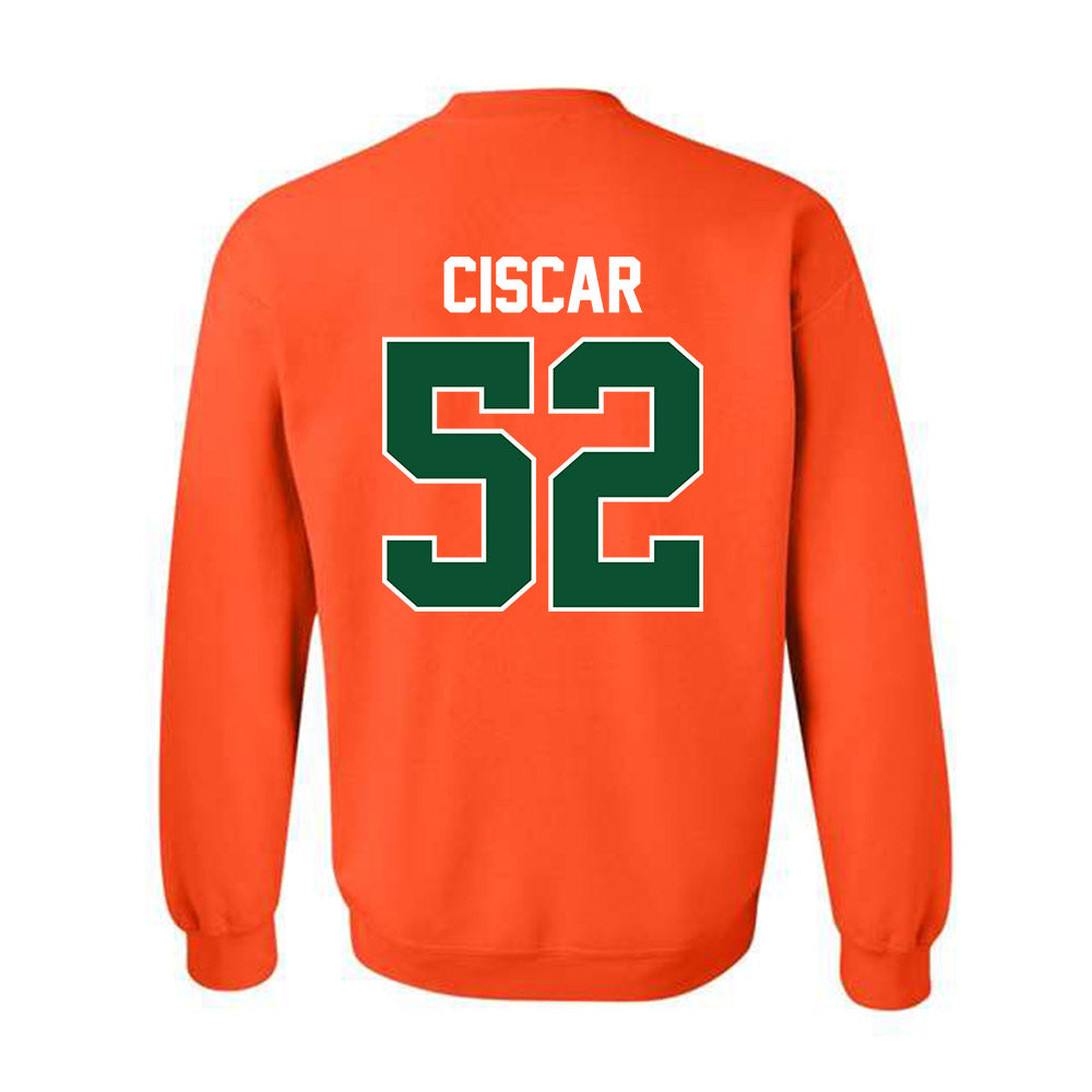 Miami - NCAA Baseball : Anthony Ciscar - Sports Shersey Crewneck Sweatshirt-1